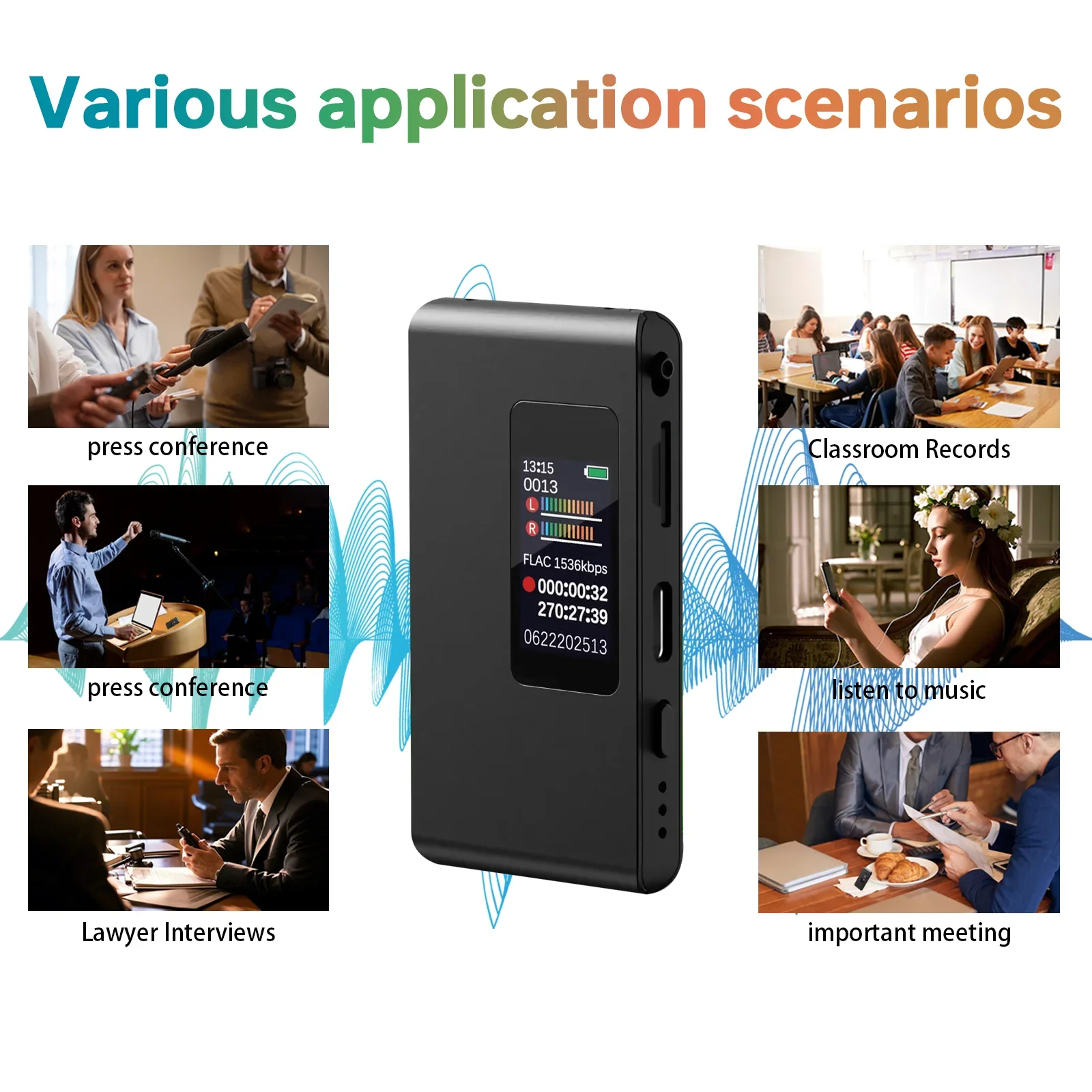 Mini Digital Discreet Voice Recorder For Kids Pocket - Image 4