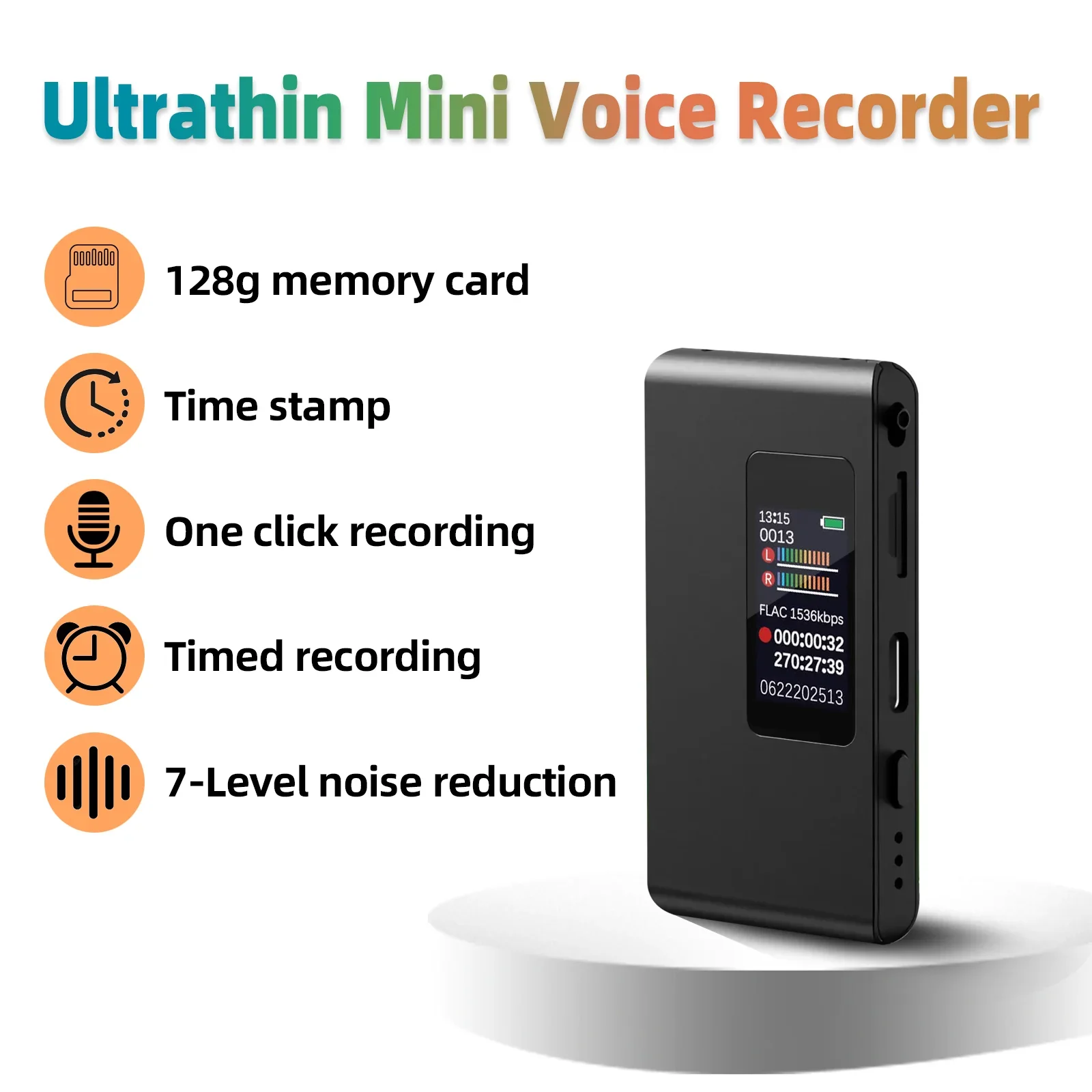 Mini Digital Discreet Voice Recorder For Kids Pocket - Image 6