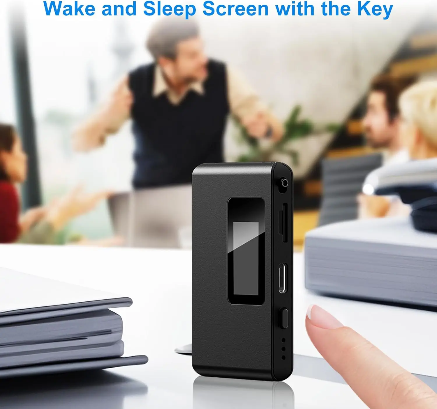 Mini Digital Discreet Voice Recorder For Kids Pocket - Image 9
