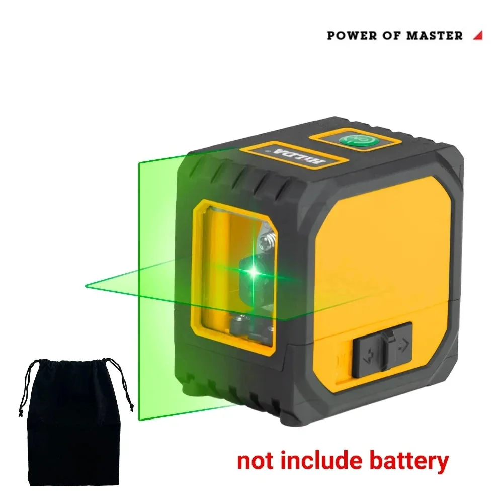 Mini Laser Level with Self-Leveling Green Beams - USB Charging Home Tools - Image 4