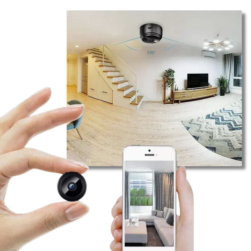 Mini Wireless Security Camera Magnetic Mount Indoor WiFi Camera Fall 2025 Night Vision Motion Alerts - Image 4