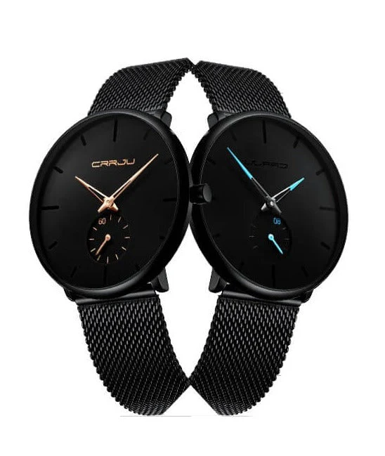 Minimalist men's wristwatch – sleek design, stainless steel, for every occasion - Image 8