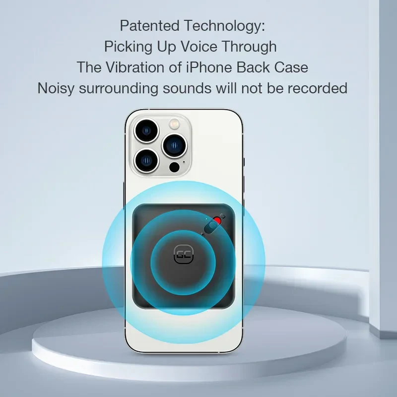Mini Voice Recorder Clip On Magnetic Phone Dictaphone - Image 3