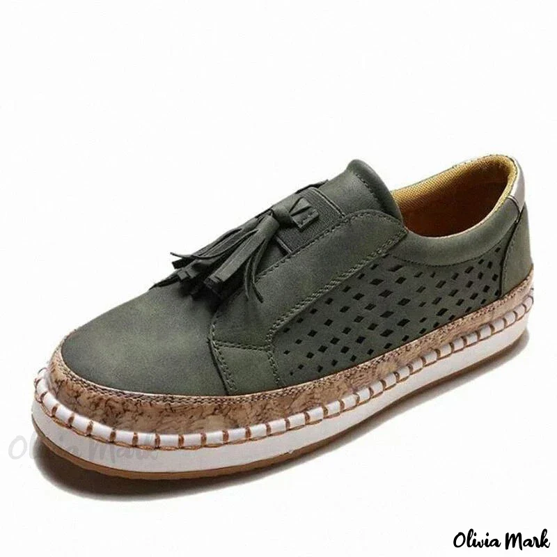 Moccasin Slippers for Women, Comfortable Low Heel Slip-On Shoes in Various Colors - Image 3