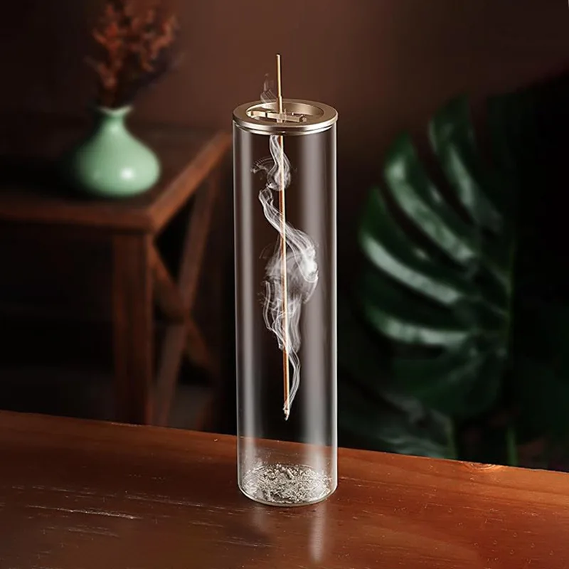 Glass Incense Burner With Removable Ash Catcher Home Decor - Image 10