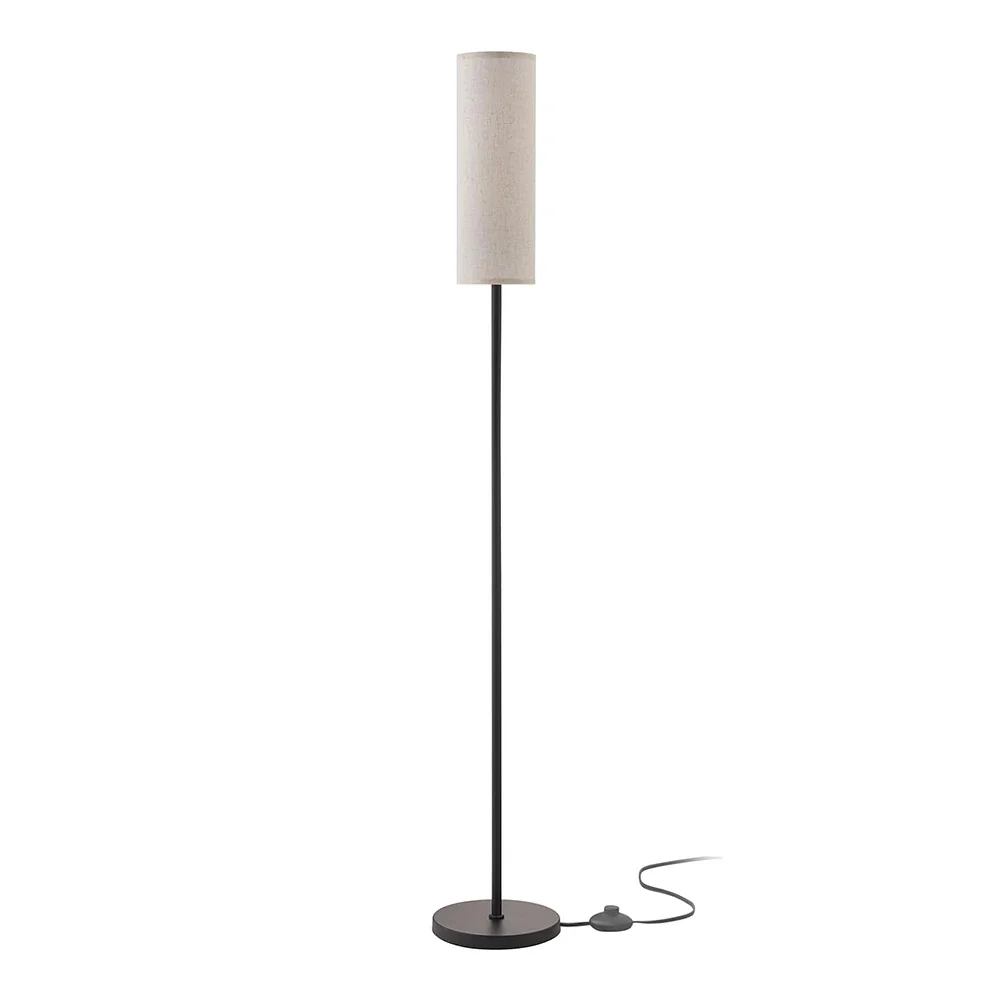 Japandi Modern Floor Lamp With Fabric Shade Stepless Dimming - Image 17