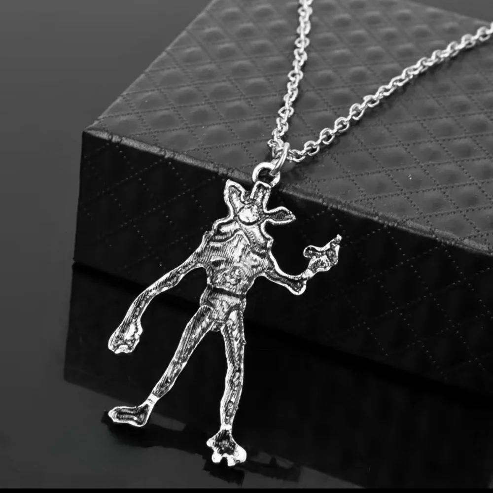 Monster Pendant Necklace 925 Sterling Silver Upside-Down Monster Charm Adjustable Valentine Gift 2026 Gift Ready - Image 5