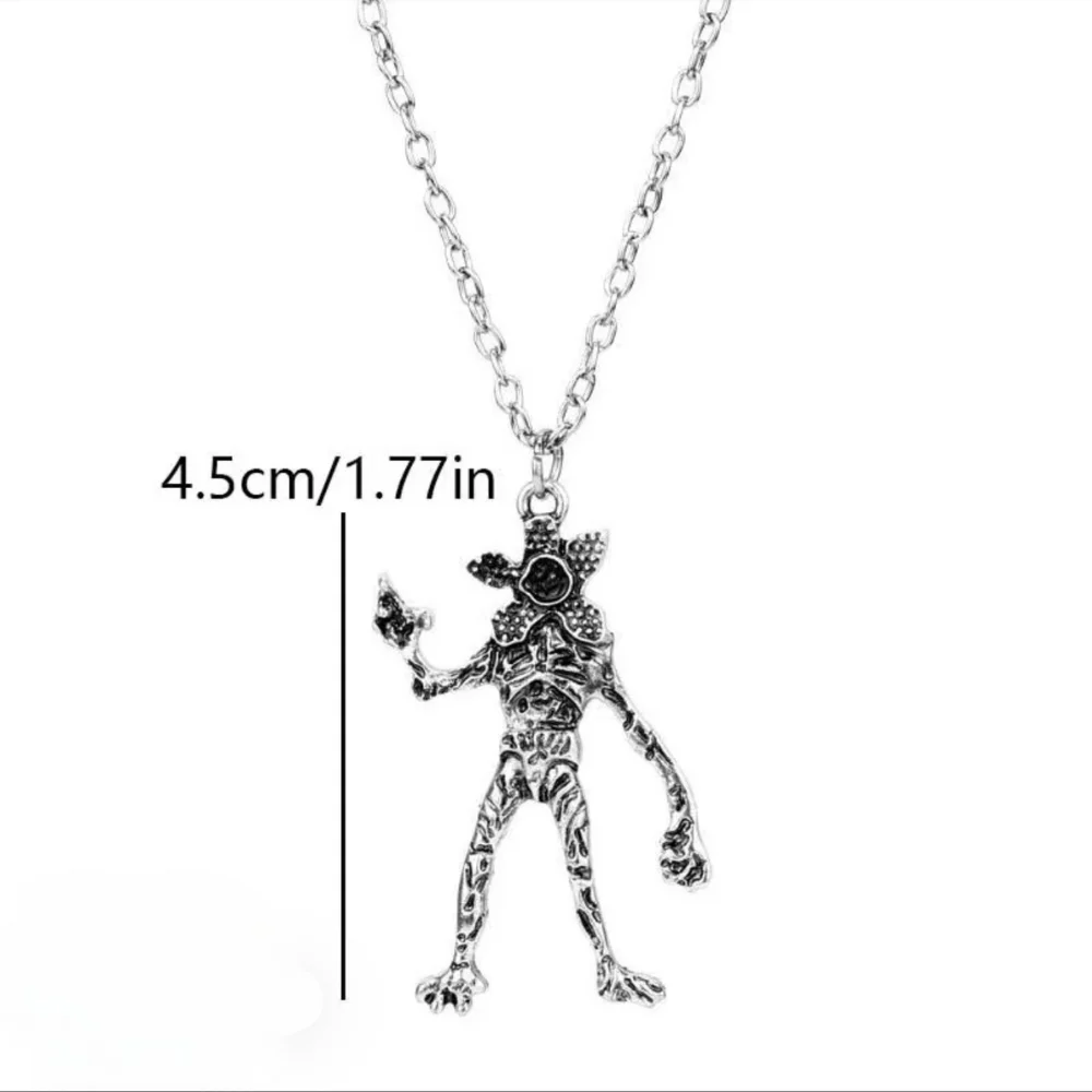 Monster Pendant Necklace 925 Sterling Silver Upside-Down Monster Charm Adjustable Valentine Gift 2026 Gift Ready - Image 7