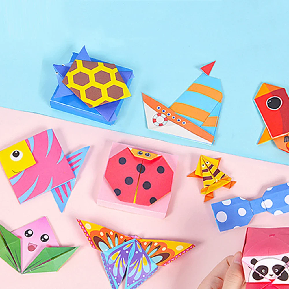 Montessori Origami Craft Kits for Kids - Educational Paper Art with Cartoon Animals, Fun DIY Activity for Boys & Girls - Image 4