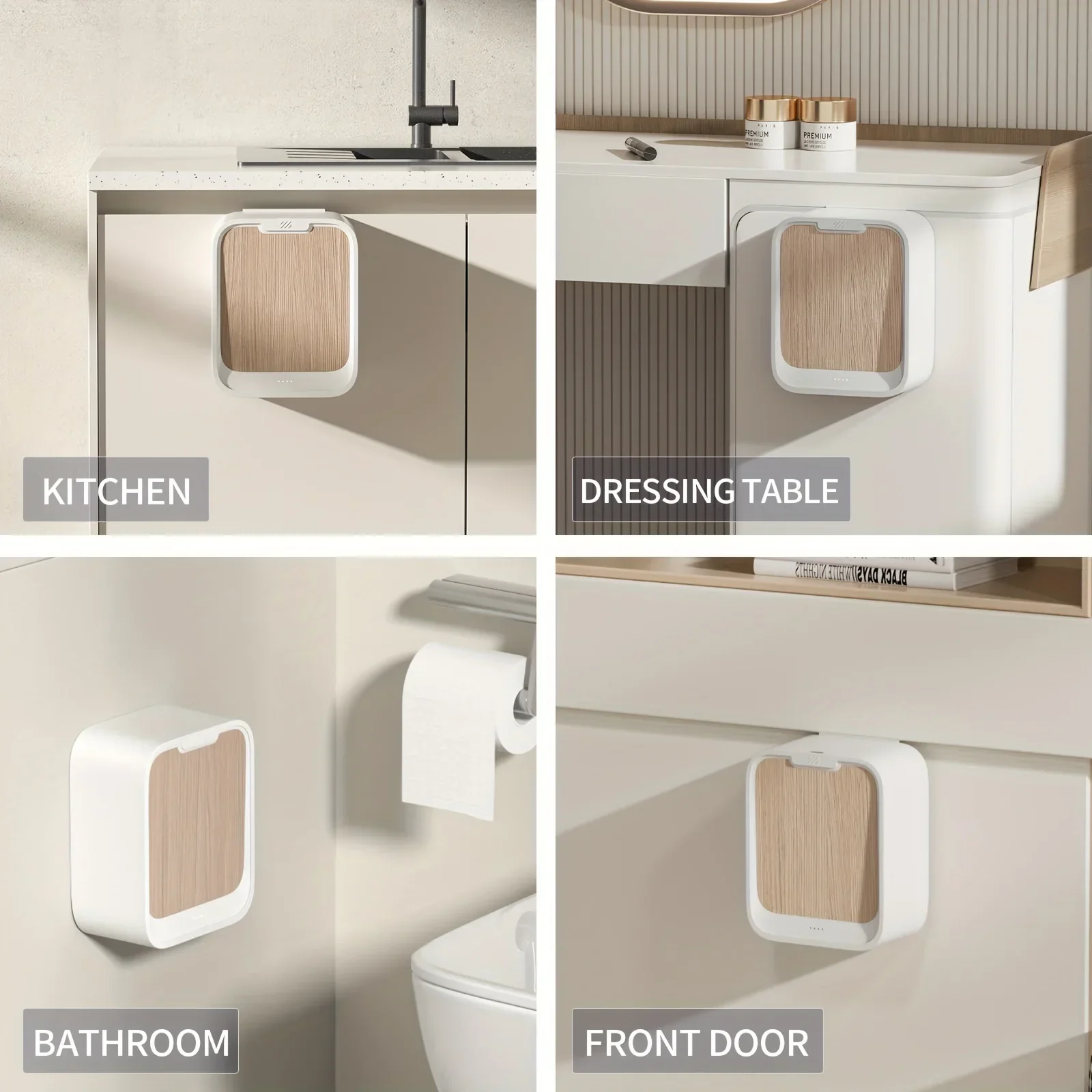 Motion Sensor Trash Can Hanging Bin For Cabinet Door - Image 15
