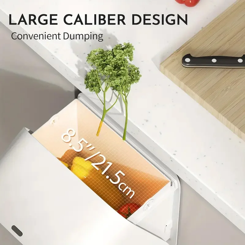 Motion Sensor Trash Can Hanging Bin For Cabinet Door - Image 16