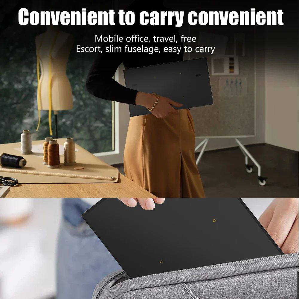 Portable Monitor 14 Inch 60Hz Travel Display With Speakers - Image 4