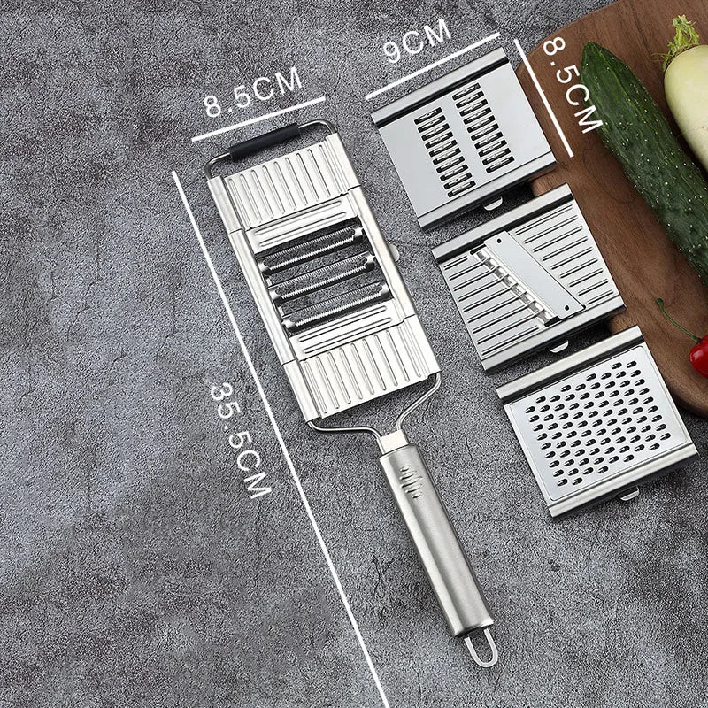 Stainless Steel Vegetable Slicer Grater Cutter Tool - Image 6