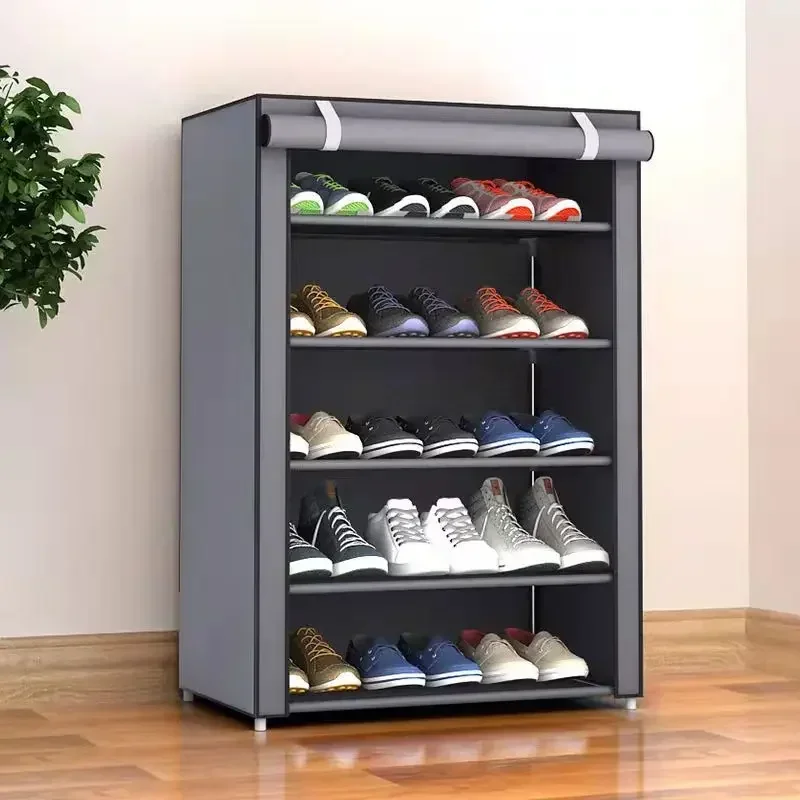 Multilayer Dustproof Shoe Rack Organizer - Home Organizers for Space-saving Shoe Storage - Image 6