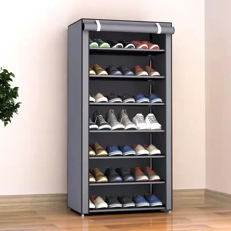 Multilayer Dustproof Shoe Rack Organizer - Home Organizers for Space-saving Shoe Storage - Image 9
