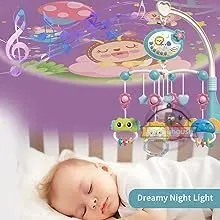 Musical Baby Mobile Projection Remote Newborn Sensory Toys - Image 17