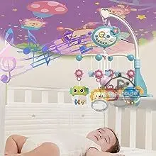 Musical Baby Mobile Projection Remote Newborn Sensory Toys - Image 21