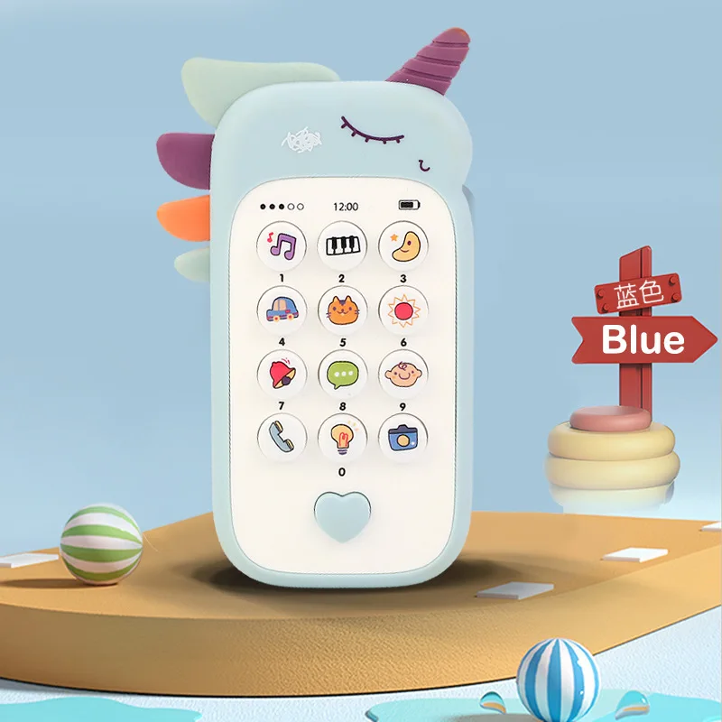 Musical Baby Phone Toy with Teether - Early Learning Sound Telephone for Infants, Ideal Kids Gift for Sleep and Play - Image 6