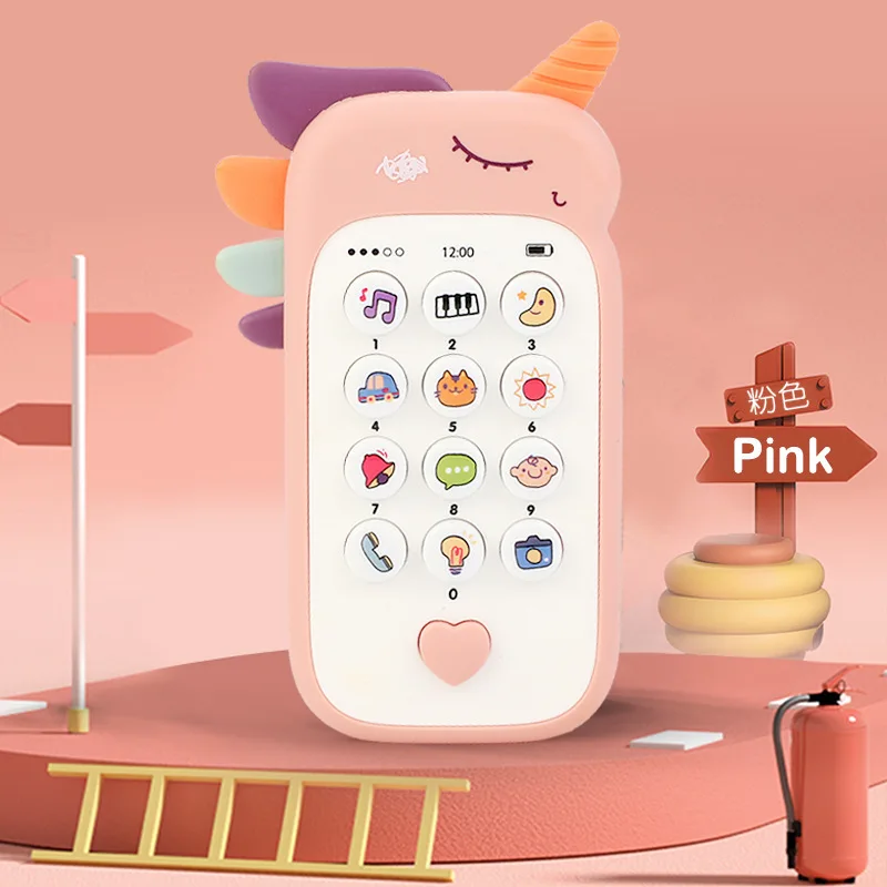Musical Baby Phone Toy with Teether - Early Learning Sound Telephone for Infants, Ideal Kids Gift for Sleep and Play - Image 8