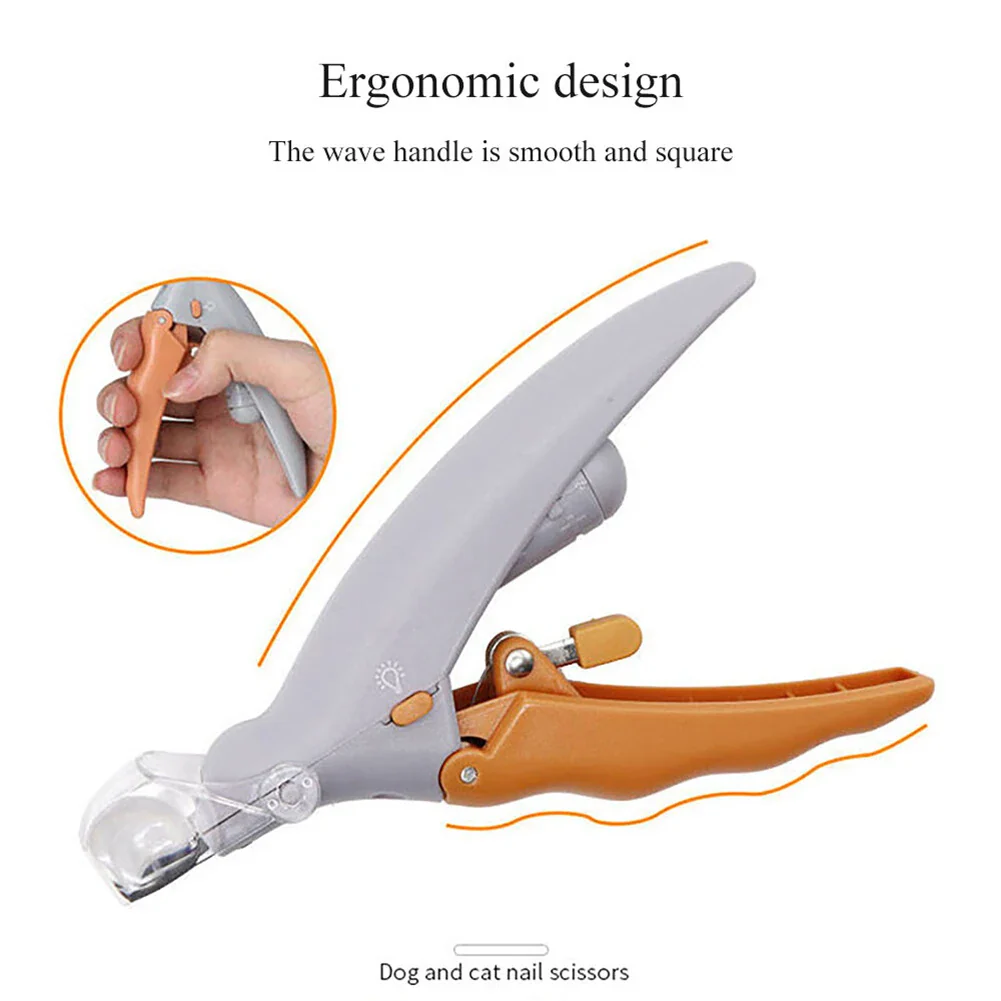 Nail Trimmer with LED Light for Dogs and Cats - Portable Clipper with Magnifying Glass - Image 5