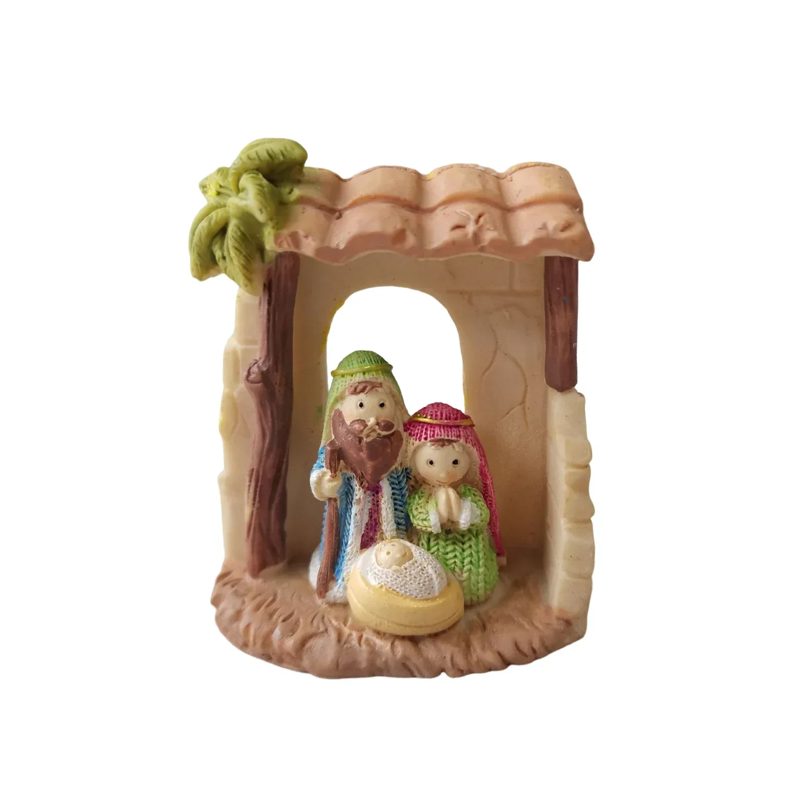 Nativity Scene Resin Figurine Holy Family Christmas Ornament For Desk Or Shelf Holiday Decor 2025 Gift - Image 13