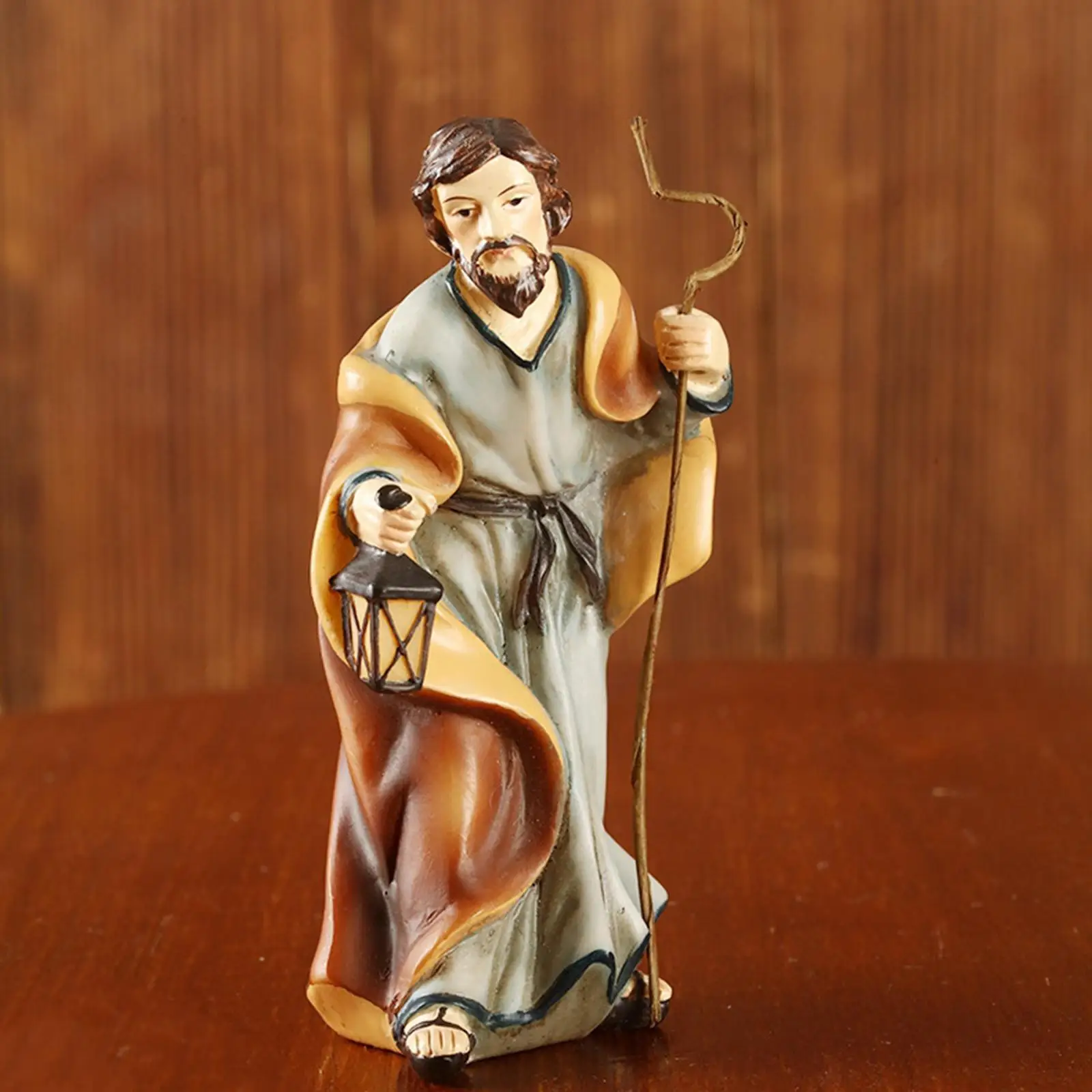 Nativity Set 4 Inch Resin Figures 11 Piece Manger Scene Nativity Christmas Decor Indoor Outdoor Catholic Gift - Image 6