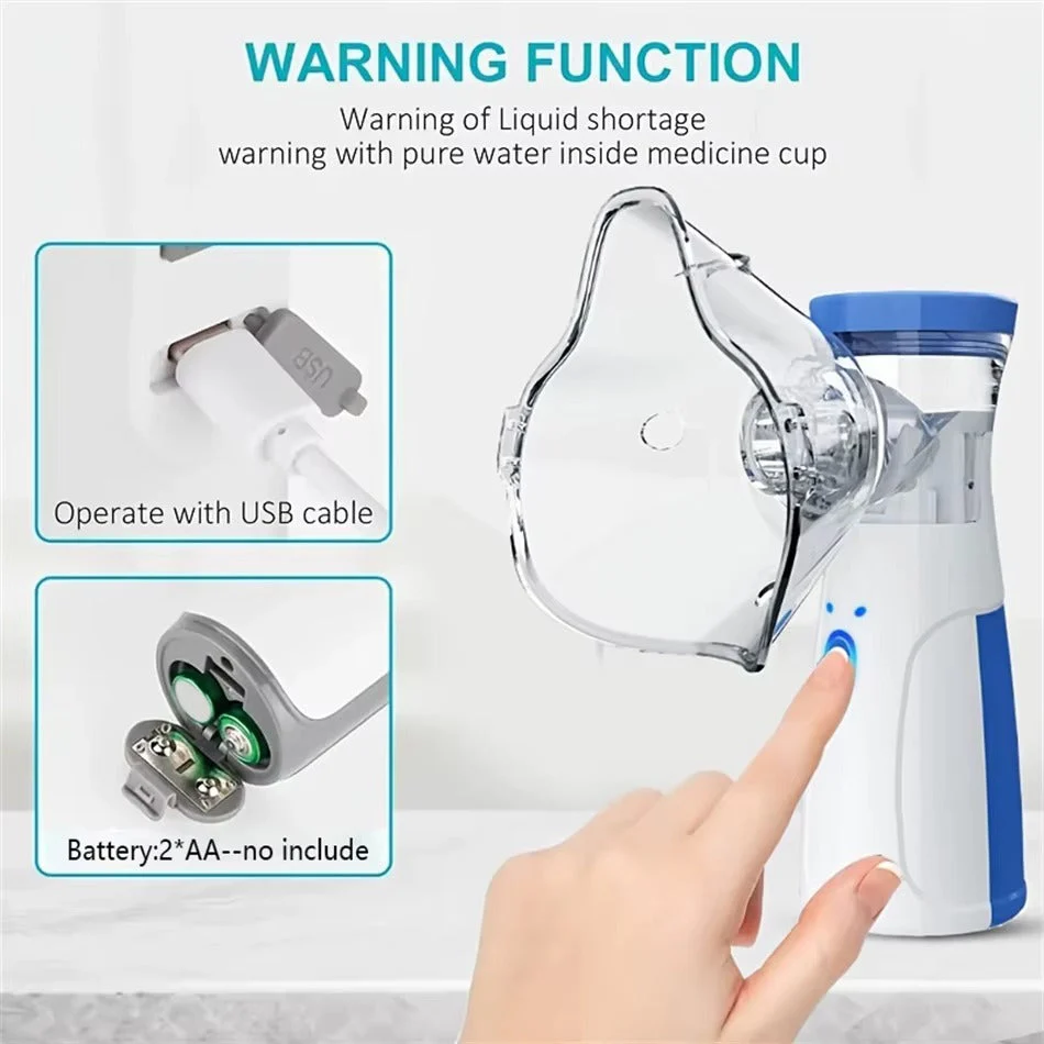 Nebulizer Portable Mini Mesh Nebulizer For Adults And Kids Quiet On The Go Inhaler Back To School 2025 - Image 5