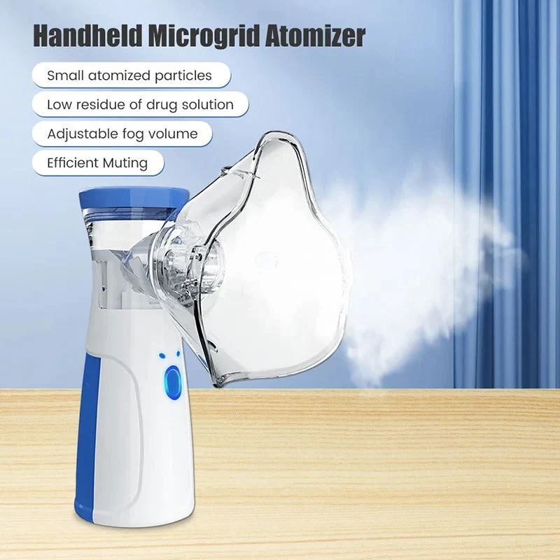 Nebulizer Portable Mini Mesh Nebulizer For Adults And Kids Quiet On The Go Inhaler Back To School 2025 - Image 7