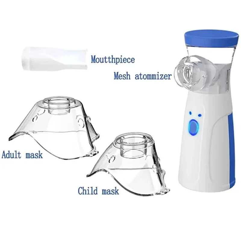 Nebulizer Portable Mini Mesh Nebulizer For Adults And Kids Quiet On The Go Inhaler Back To School 2025 - Image 8