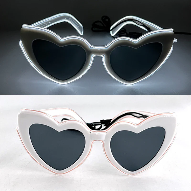 Neon Party Sunglasses Favors Light Up LED Glasses for Kids Adults - Image 4