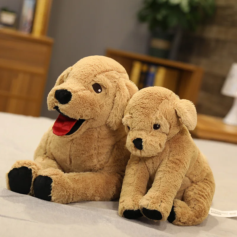 Plush Labrador Dog Realistic Stuffed Toy Birthday Gift - Image 5