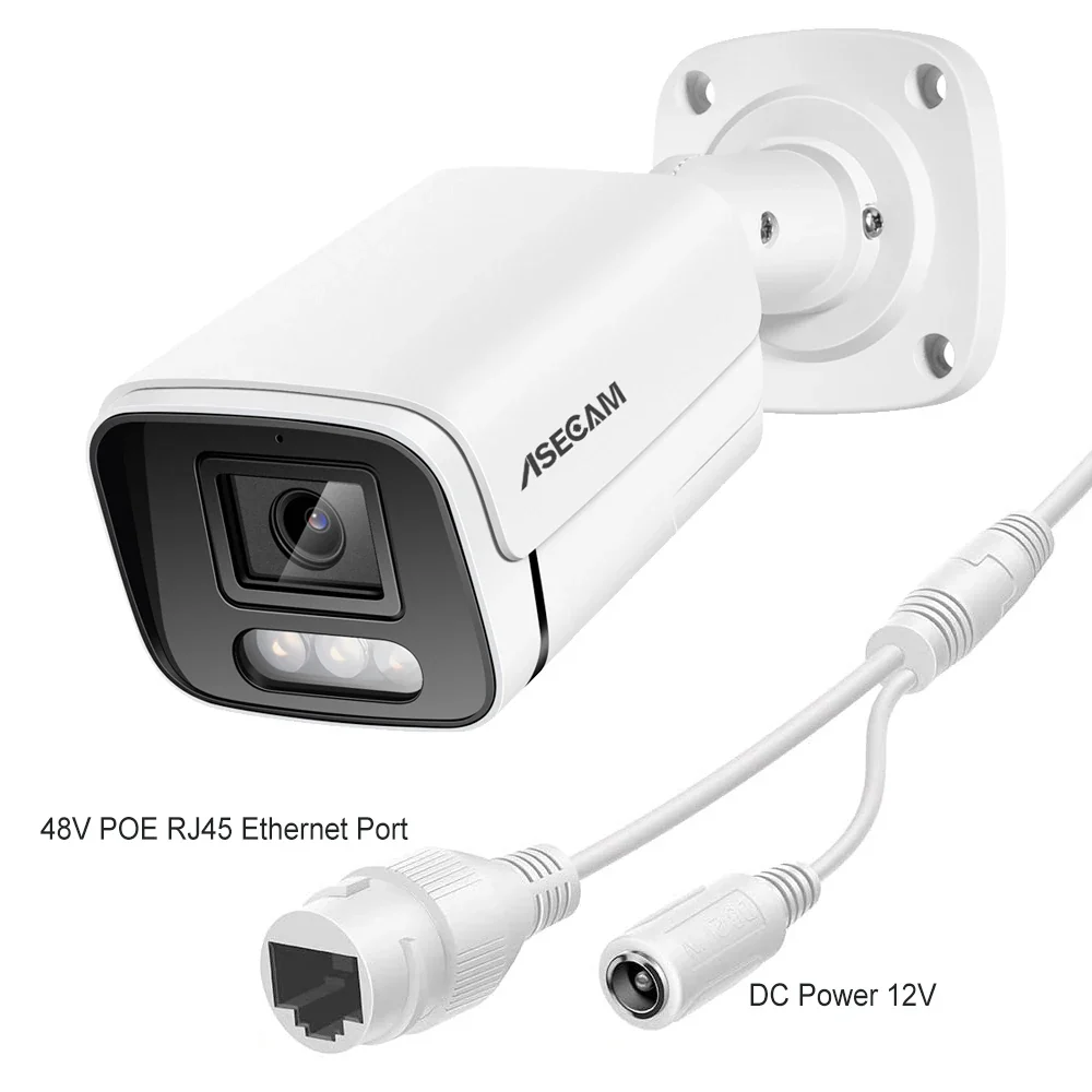 4K PoE IP Bullet Camera H265 Outdoor Color Night Vision - Image 9
