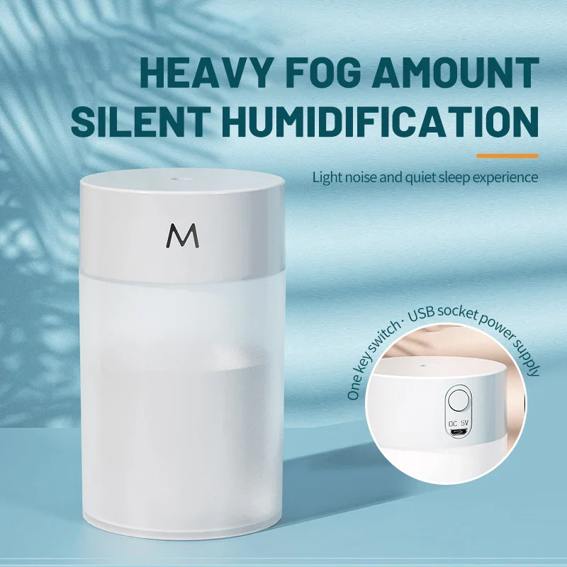 New Mini Fog Humidifier USB - Small Desktop Air Purifier with Large Capacity for Home and Travel - Image 3