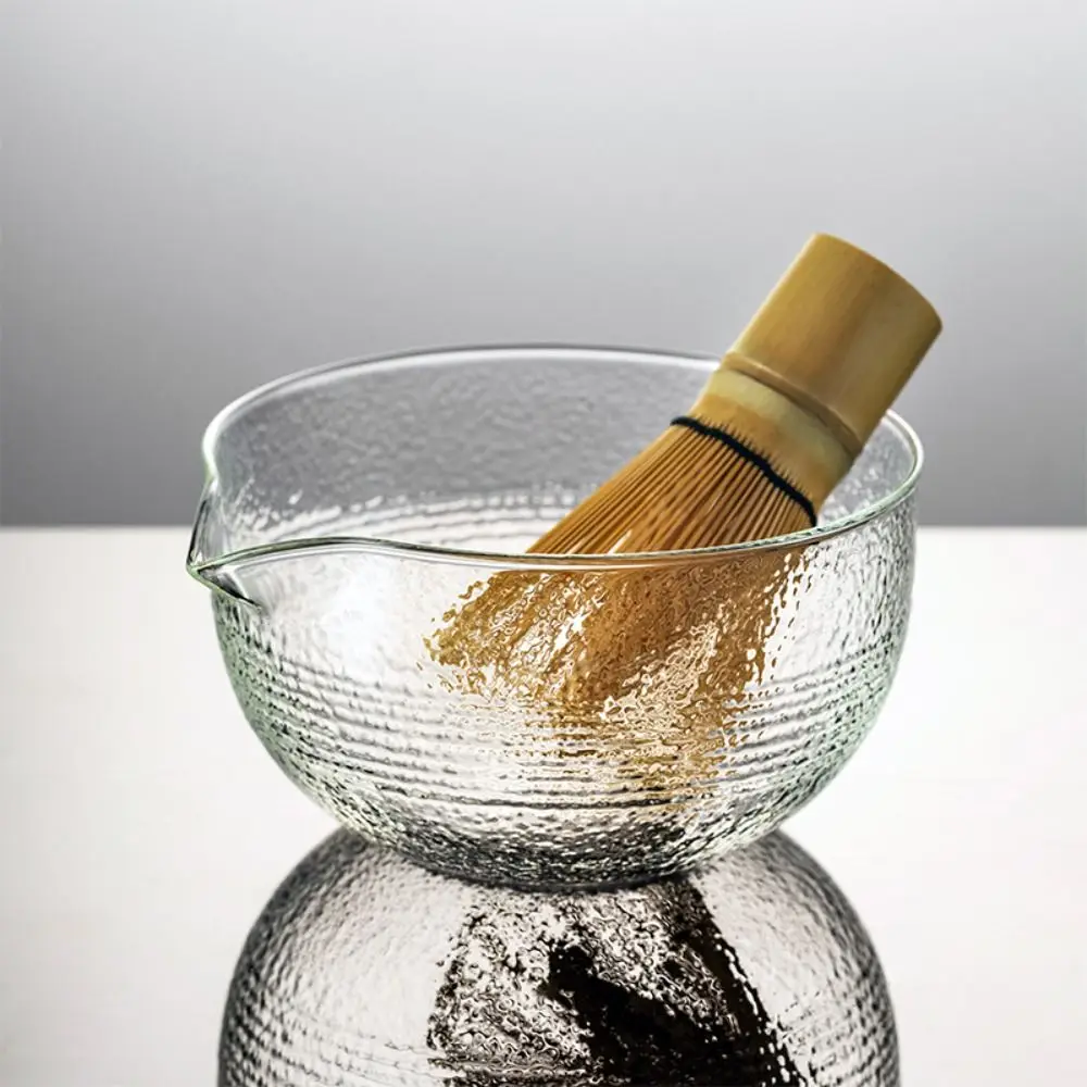 Matcha Mixing Bowl Glass Pouring Spout Japanese Tea - Image 9