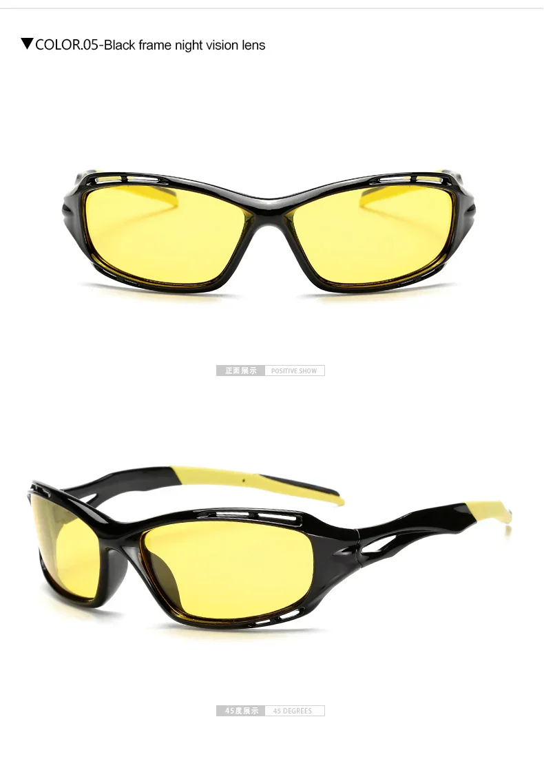 Night Driving Sunglasses Polarized Yellow Lenses Fall 2025 Glare Reduction UV400 - Image 10