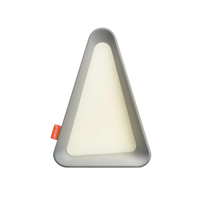 Night Light USB Rechargeable Gravity Sensor Triangle Table Lamp Fall 2025, Adjustable Brightness Cozy Night Feeding - Image 5