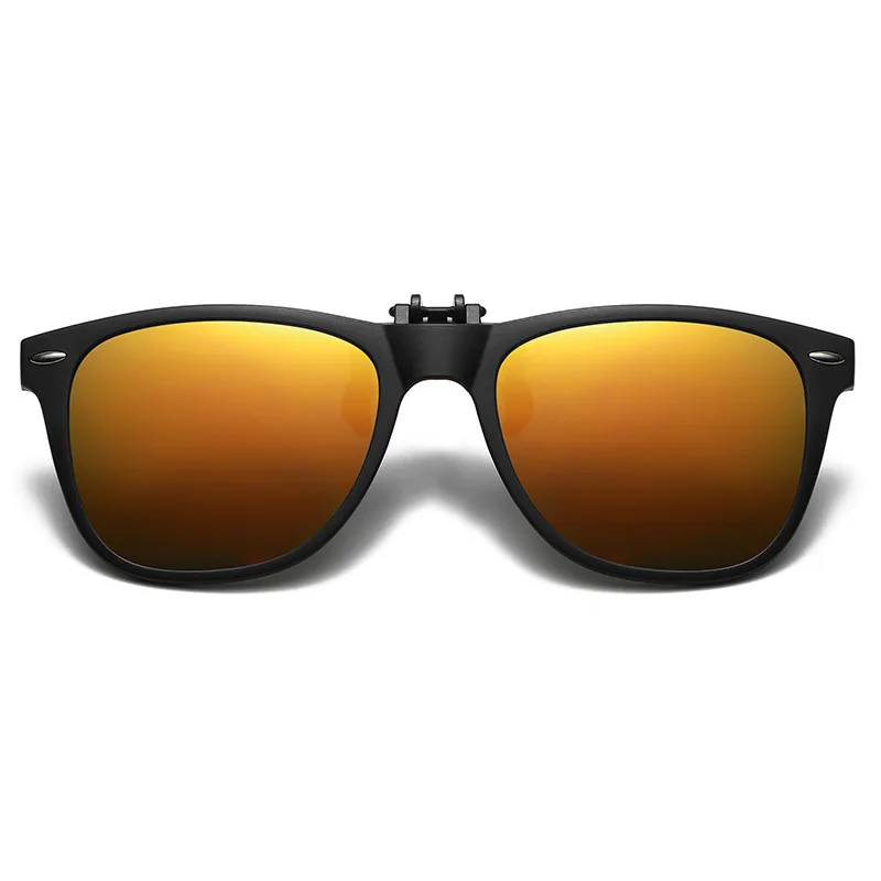 Night Vision Clip-On Sunglasses – Polarized Photochromic UV Anti-Glare Driving Goggles, Vintage Square Style, Fall 2025 Safe Driving - Image 10