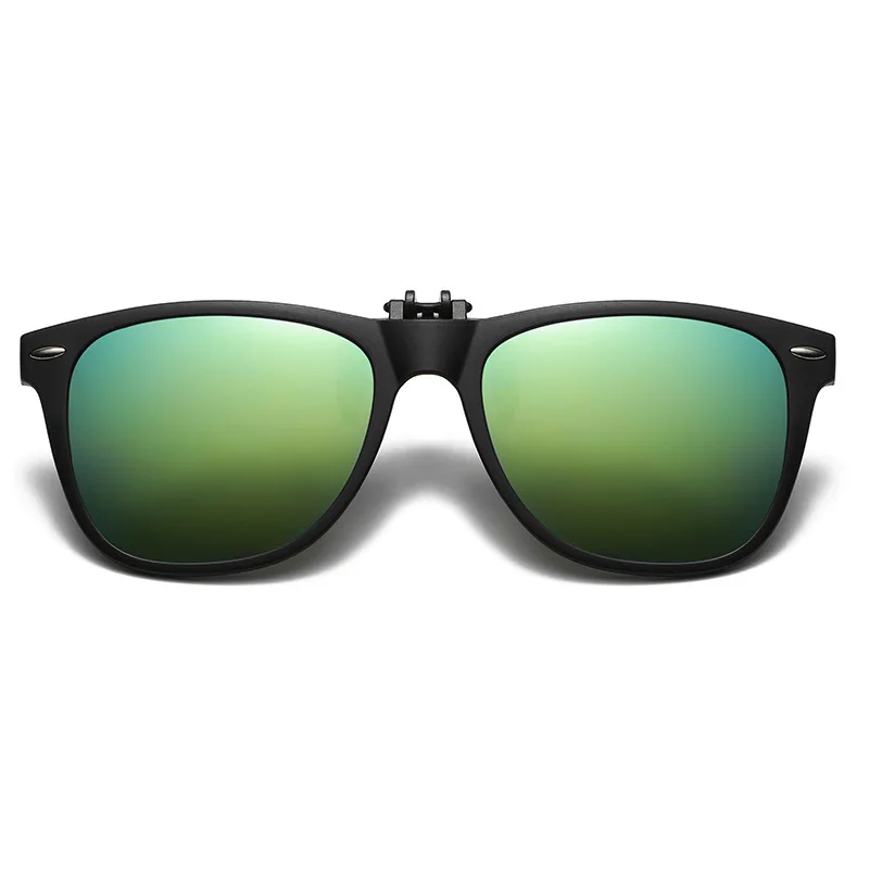 Night Vision Clip-On Sunglasses – Polarized Photochromic UV Anti-Glare Driving Goggles, Vintage Square Style, Fall 2025 Safe Driving - Image 14