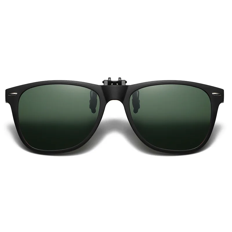 Night Vision Clip-On Sunglasses – Polarized Photochromic UV Anti-Glare Driving Goggles, Vintage Square Style, Fall 2025 Safe Driving - Image 16
