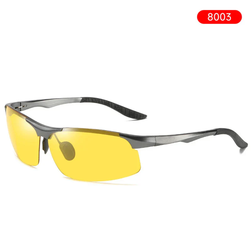 Night Vision Glasses Aluminum Alloy Frame Polarized Sunglasses Day Night Driving UV400 Yellow Lenses Fall 2025 Gift - Image 10