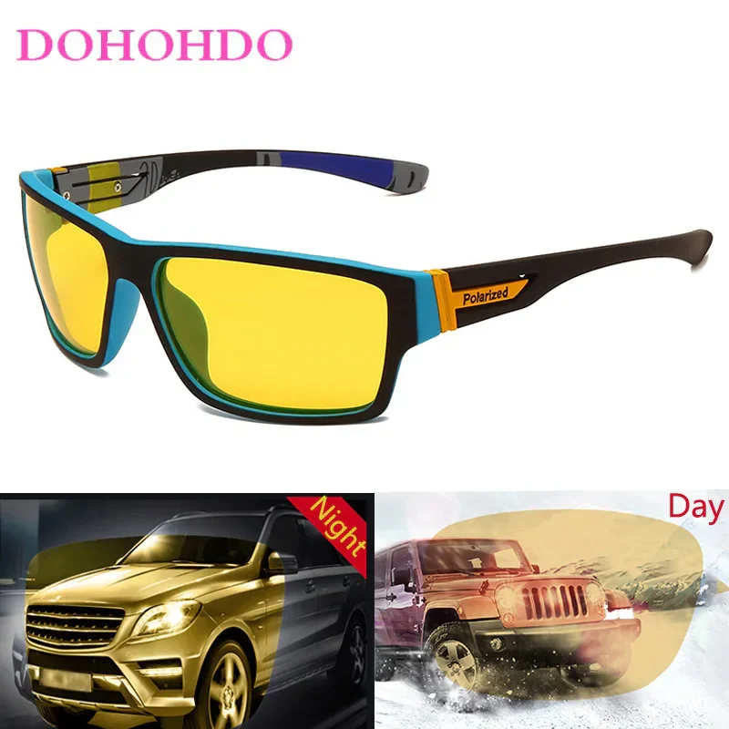 Night Vision Sunglasses Polarized Lenses For Night Driving UV400 Anti Glare Unisex Fall 2025 - Image 8