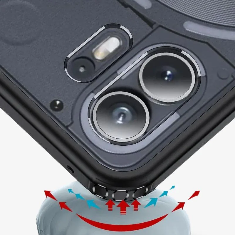 Nothing Phone 2 Clear Case Drop Tested Slim Protection - Image 3