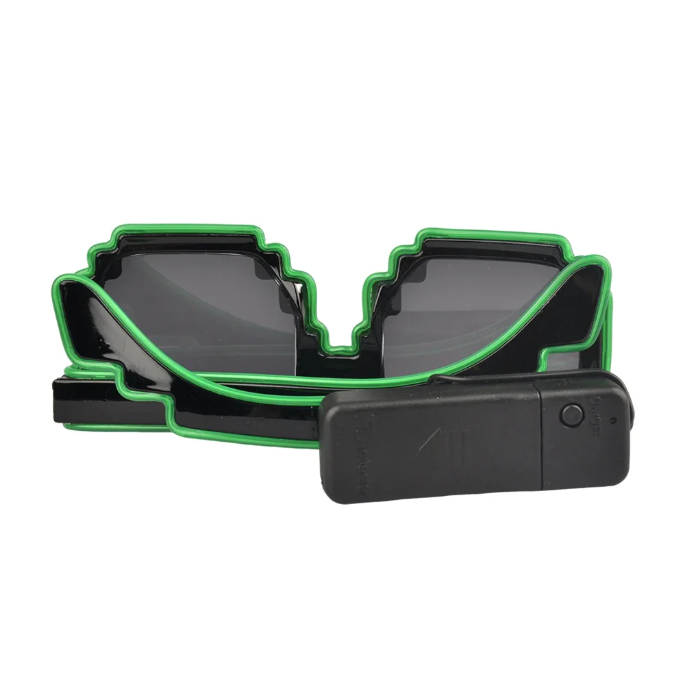 Novelty Glow in the Dark LED Glasses - Neon Lights for Weddings, Birthdays, Halloween Party Supplies - Image 3