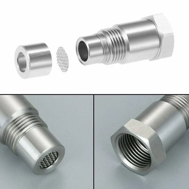 O2 Sensor Adapter M18x1.5 Exhaust CEL Fix Eliminator - Image 7