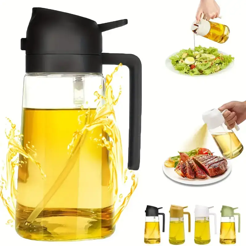 Oil Sprayer Bottle Reusable Kitchen Dispenser for Oils Eco Living 2026 Gift