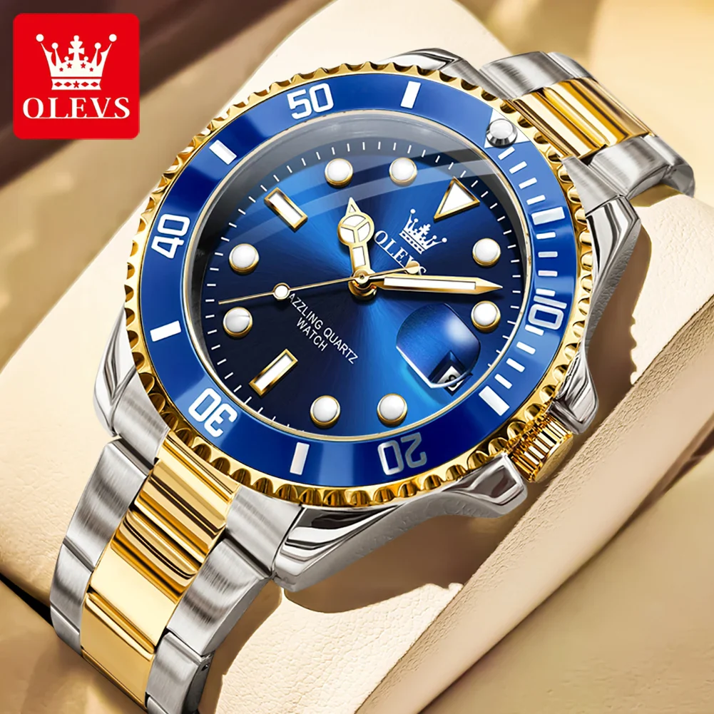 Quartz Watch Stainless Steel Date Classic Dress Watch Gift - Image 10