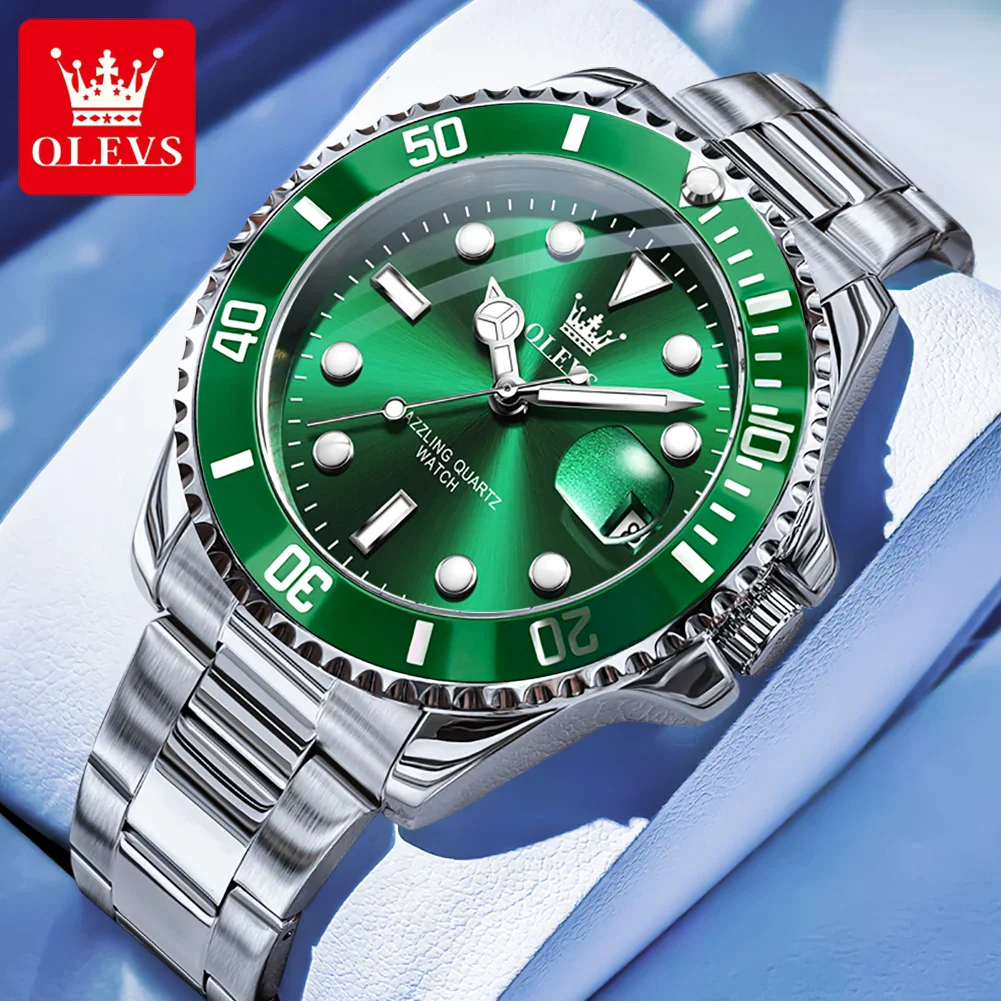 Quartz Watch Stainless Steel Date Classic Dress Watch Gift - Image 11