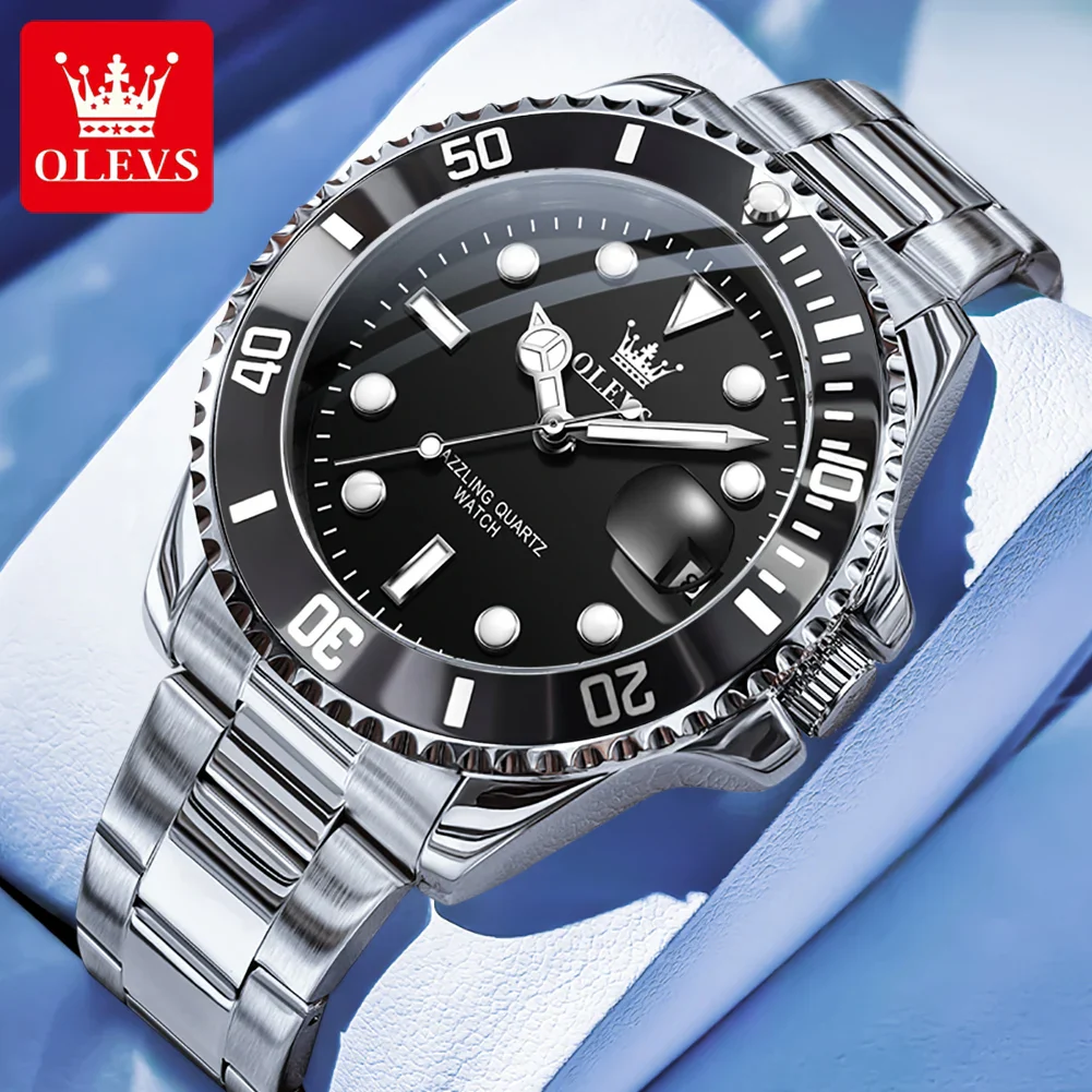 Quartz Watch Stainless Steel Date Classic Dress Watch Gift - Image 12