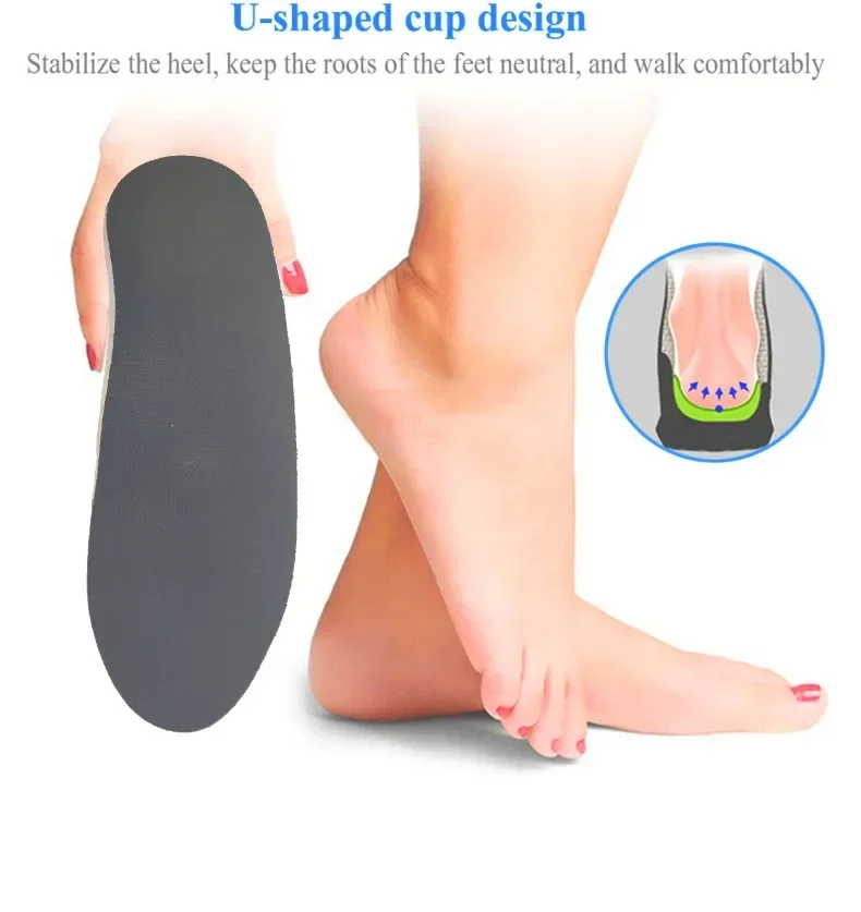 Orthopaedic Shock Absorbing Insoles With Arch Support Plantar Fascia Insole - Image 11