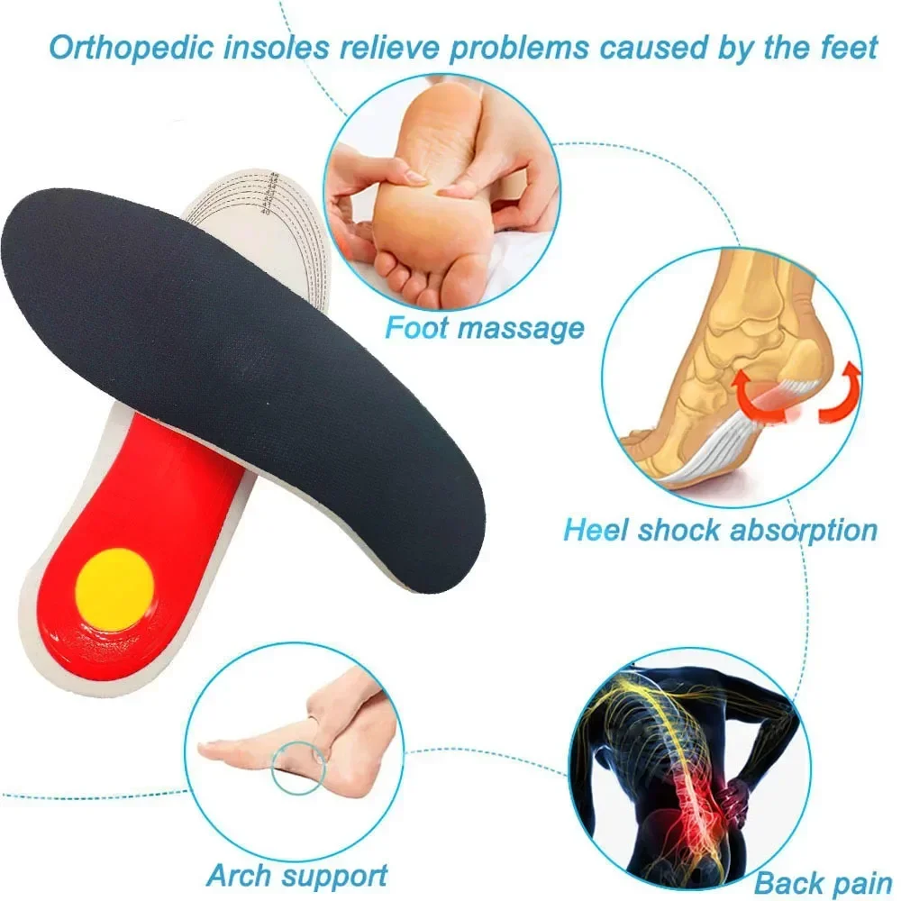 Orthopaedic Shock Absorbing Insoles With Arch Support Plantar Fascia Insole - Image 4